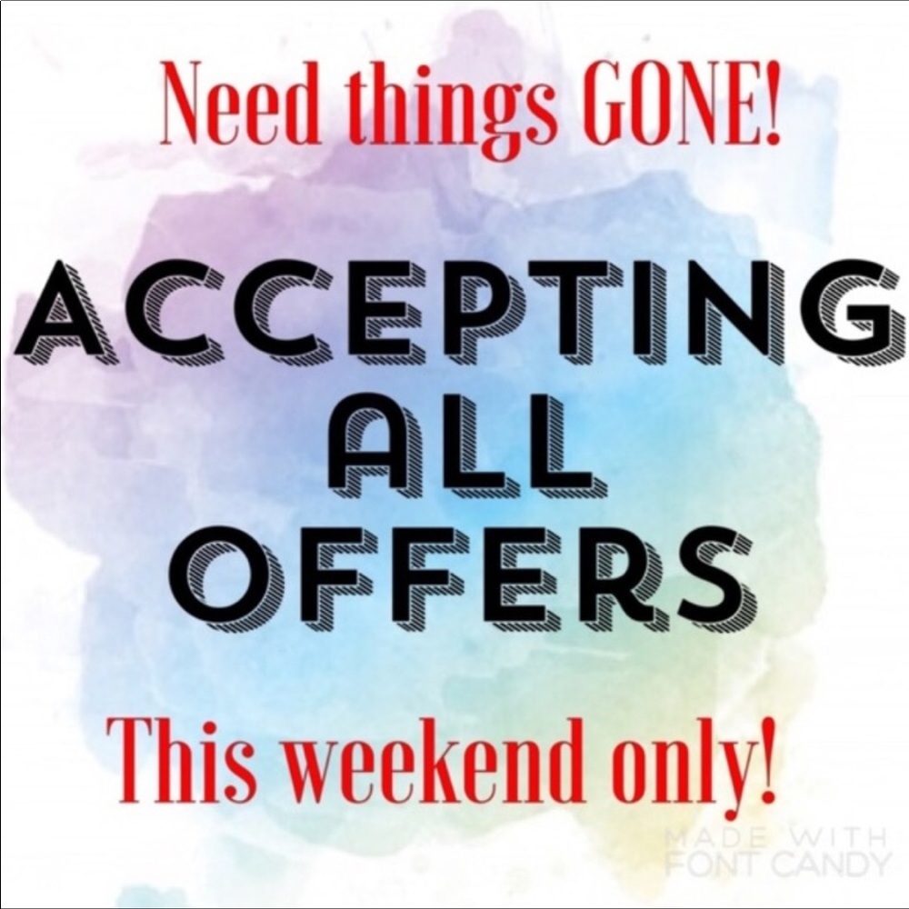 CLOSET CLEANOUT SALE